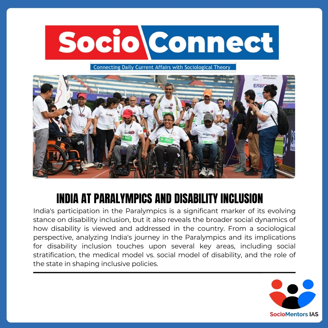 India at Paralympics and Disability Inclusion – UPSC Sociological Perspective