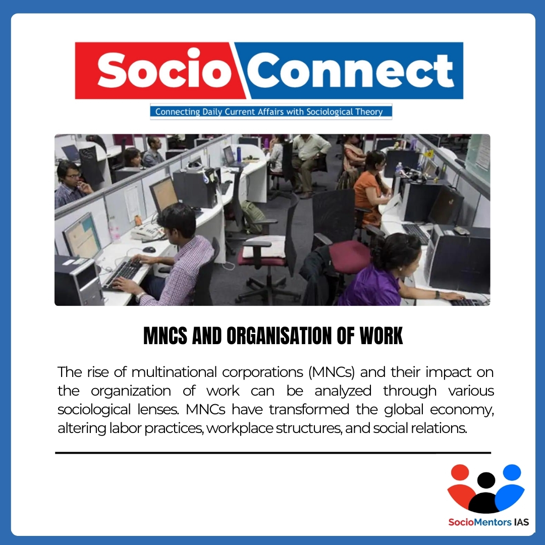 MNCs and Organisation of Work